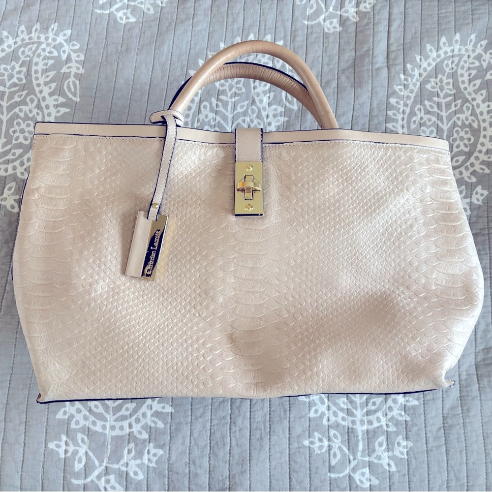 Used Christian Lacroix Tote Purse